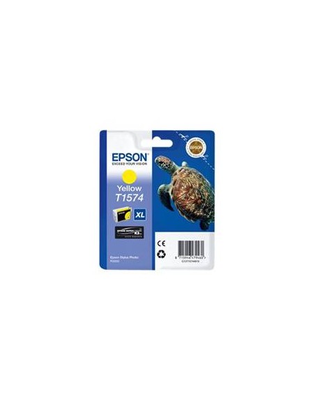Cartucho tinta epson t157440 amarillo para epson photo r3000 - c13t15744010 - tortuga