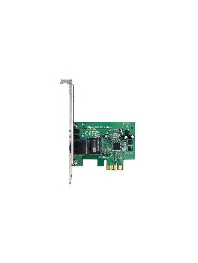 Tarjeta de red ethernet pci - express 10 - 100 - 1000 rj 45 tp - link perfil bajo