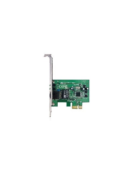 Tarjeta de red ethernet pci - express 10 - 100 - 1000 rj 45 tp - link perfil bajo