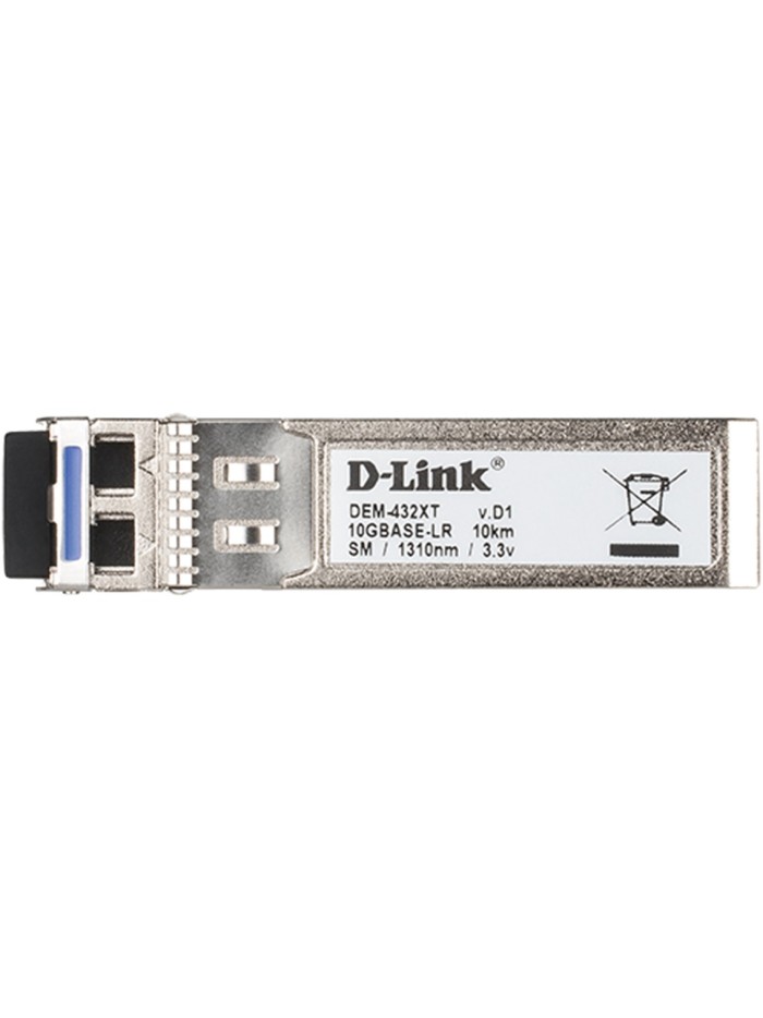 Adaptador sfp+ d - link dem - 432xt 10gbase - lr 10km fibra optica Adaptador sfp+ d - link dem - 432xt 10gbase - lr 10km fibra optica