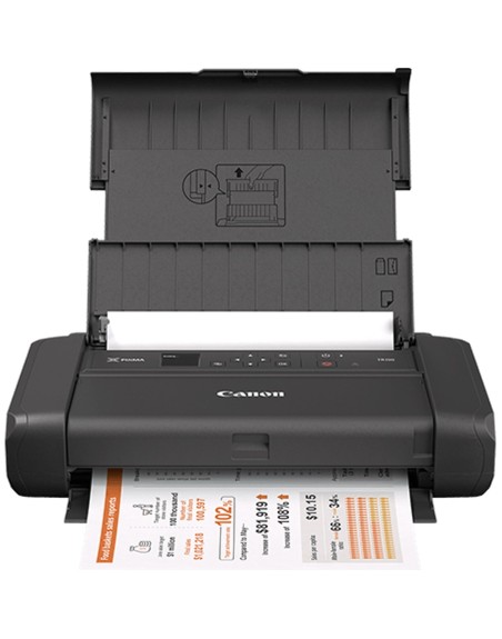 Impresora canon pixma tr150 inyeccion color portatil a4 - 9ipm - 4800ppp - usb - wifi - bateria