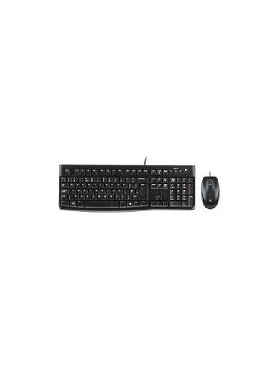 Teclado + mouse logitech mk120 usb 2.0 ingles