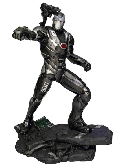 Figura diamond collection marvel avengers war machine pvc diorama movie gallery avengers: endgame