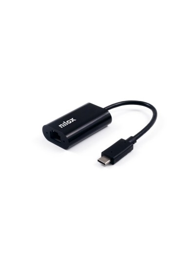Cable adaptador nilox usb tipo c a ethernet macho - hembra
