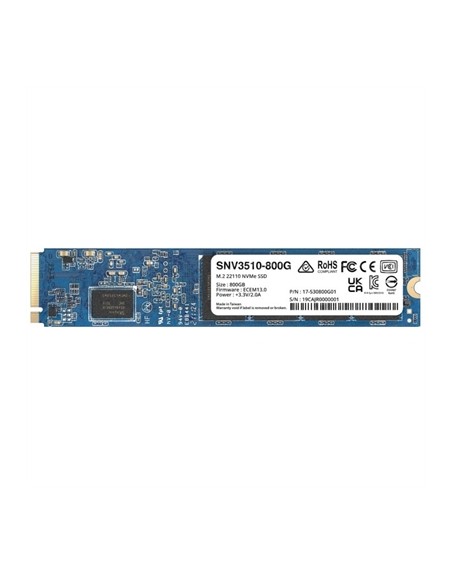 Disco duro interno solido ssd synology 800 gb snv3510 - 800g