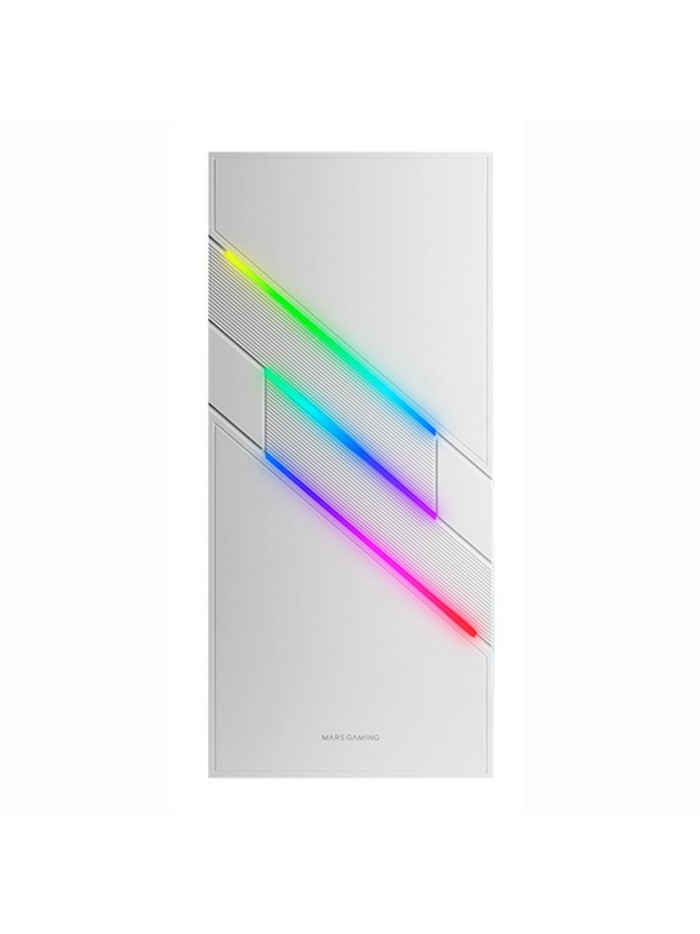 Caja ordenador mars gaming mc - u3 blanco atx 1 x usb 3.0 2 x usb 2.0 1 x 120mm argb Caja ordenador mars gaming mc - u3 blanco atx 1 x usb 3.0 2 x usb 2.0 1 x 120mm argb