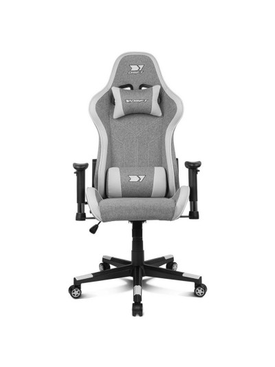 Silla gaming drift dr90 pro gris - blanca