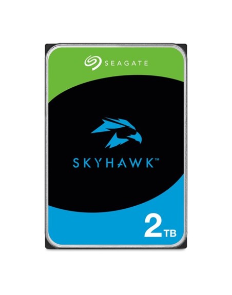 Disco duro interno hdd seagate skyhawk st2000vx017 2tb 3.5 pulgadas - 256mb - sata 6gb - s
