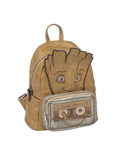 Mochila casual moda aplicaciones guardians of the galaxy groot