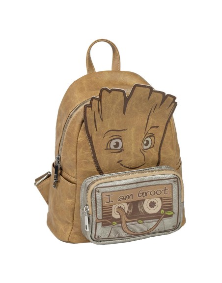 Mochila casual moda aplicaciones guardians of the galaxy groot