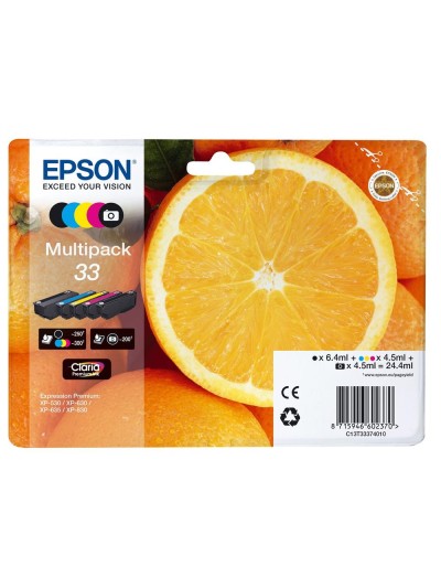 Multipack cartucho tinta epson expression premium 5 colores
