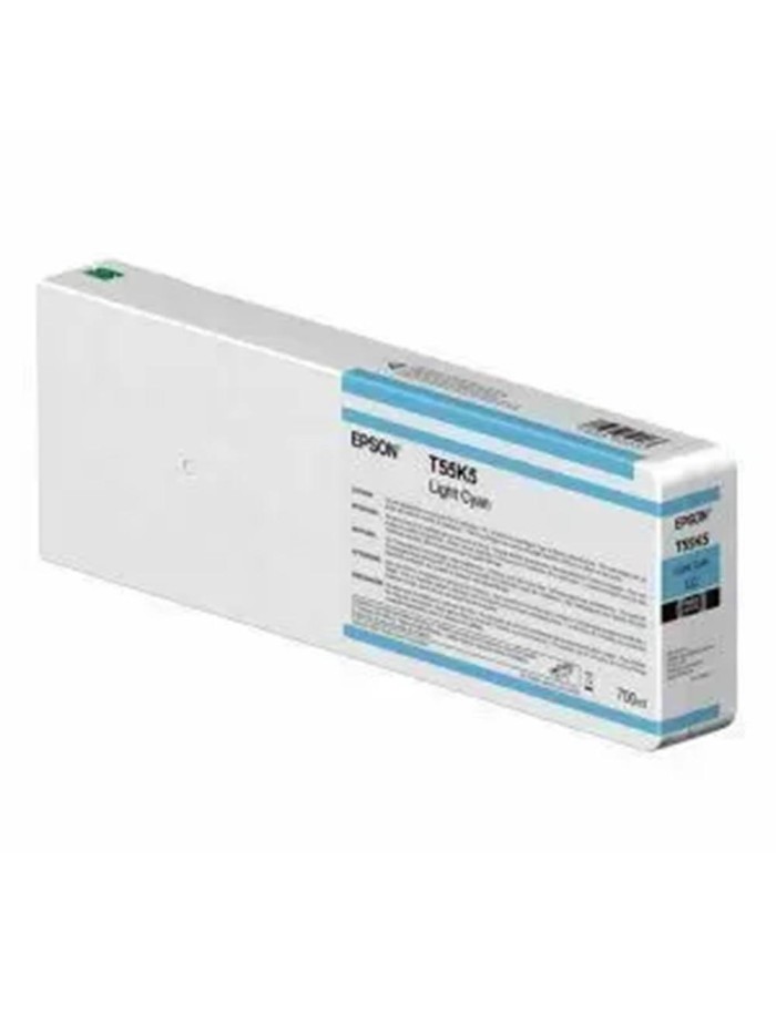 Cartucho tinta epson t55k500 ultrachrome hdx - hd light cyan 700ml Cartucho tinta epson t55k500 ultrachrome hdx - hd light cyan 700ml