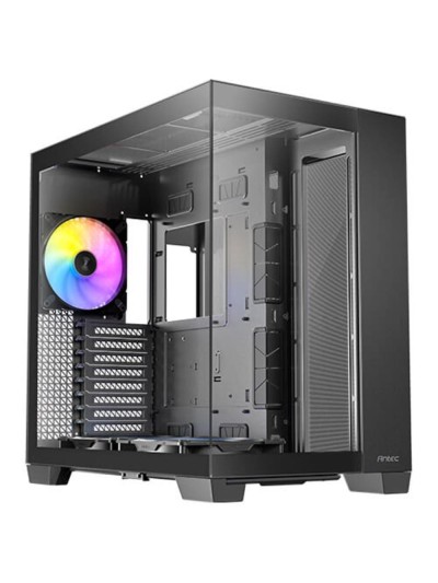 Caja ordenador gaming antec c8 argb atx vidrio negro