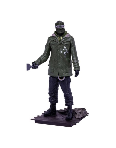 Figura mcfarlane toys dc multiverse batman riddler