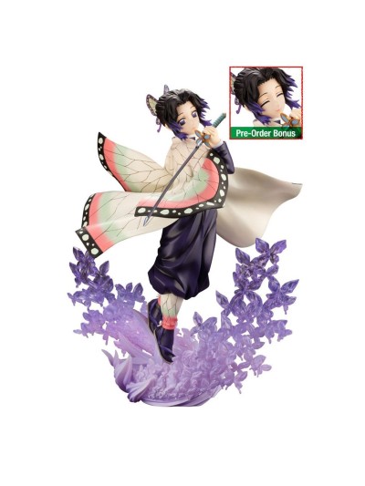 Figura kotobukiya demon slayer kimetsu no yaiba artfxj shinobu kocho 25 cm