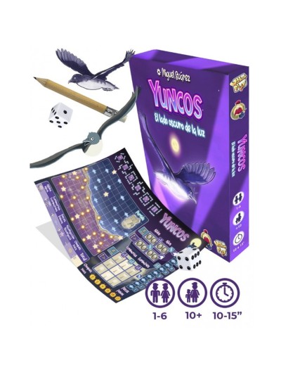 Juego de mesa yuncos el lado oscuro de la luz pegi 10