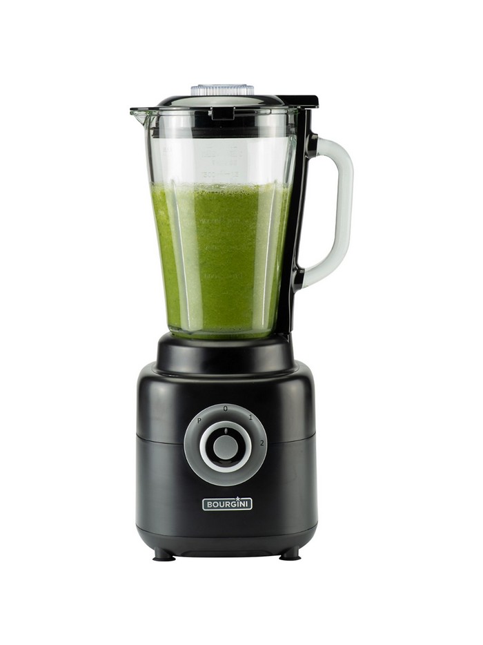 Batidora de vaso bourgini powerblender cristal 1.7l 1000w vaso extra Batidora de vaso bourgini powerblender cristal 1.7l 1000w vaso extra