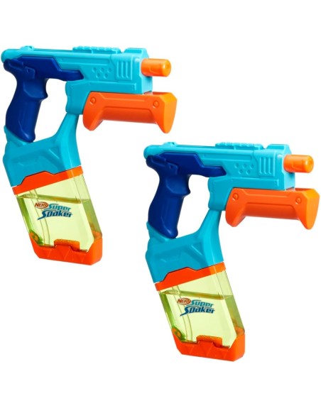 2 pistolas hasbro nerf super soaker dunk fill pk 2