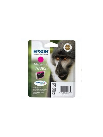 Cartucho tinta epson t0893 magenta 3.5ml s20 - sx105 - sx200 - sx205 - sx 405 - mono