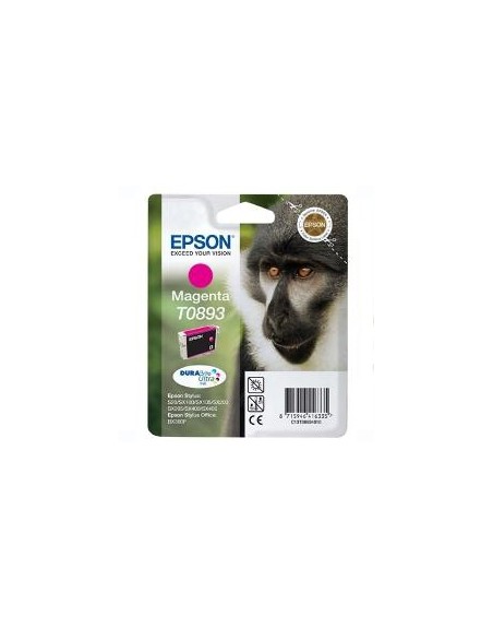 Cartucho tinta epson t0893 magenta 3.5ml s20 - sx105 - sx200 - sx205 - sx 405 - mono