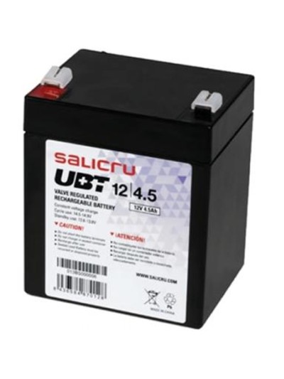 Bateria agm salicru compatible para sais 4.5ah 12v
