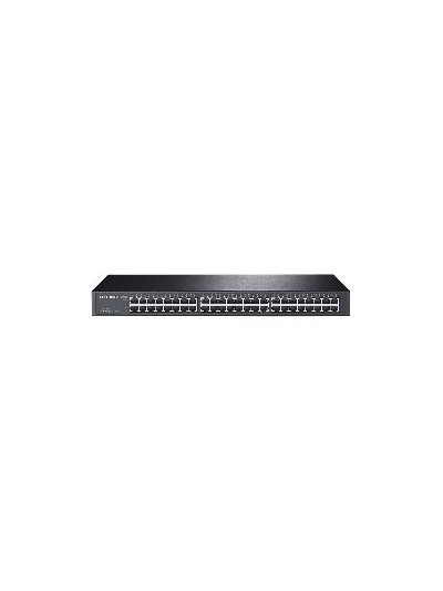 Switch 48 puertos 10 - 100 - 1000 rack 19 pulgadas 1u tp - link