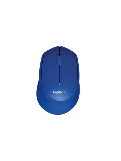 Mouse raton logitech m330 optico wireless inalambrico silent plus azul