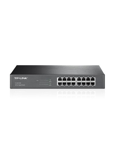 Switch 16 puertos 10 - 100 - 1000 tp - link tl - sg1016d