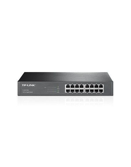 Switch 16 puertos 10 - 100 - 1000 tp - link tl - sg1016d