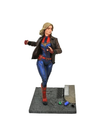 Figura diamond collection marvel capitana marvel estatua resina 28 cm movie premier collection