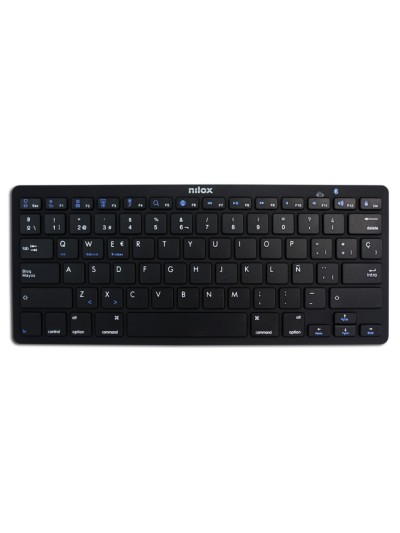 Teclado nilox nxkb01b bluetooh negro