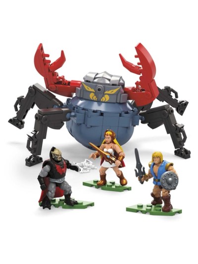 Figuras mattel mega construx masters of the universe she - ra vs hordak & monstroid