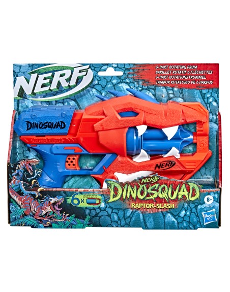 Lanzador hasbro nerf dino squad raptor slash