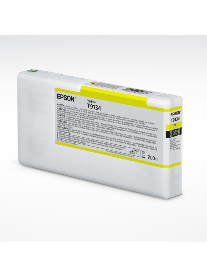 Cartucho tinta epson t9134 yellow 200ml Cartucho tinta epson t9134 yellow 200ml