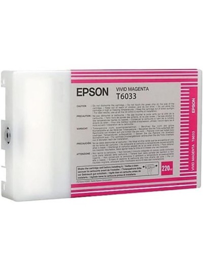 Cartucho tinta epson stylus pro 7880 - 9880 magenta 220ml