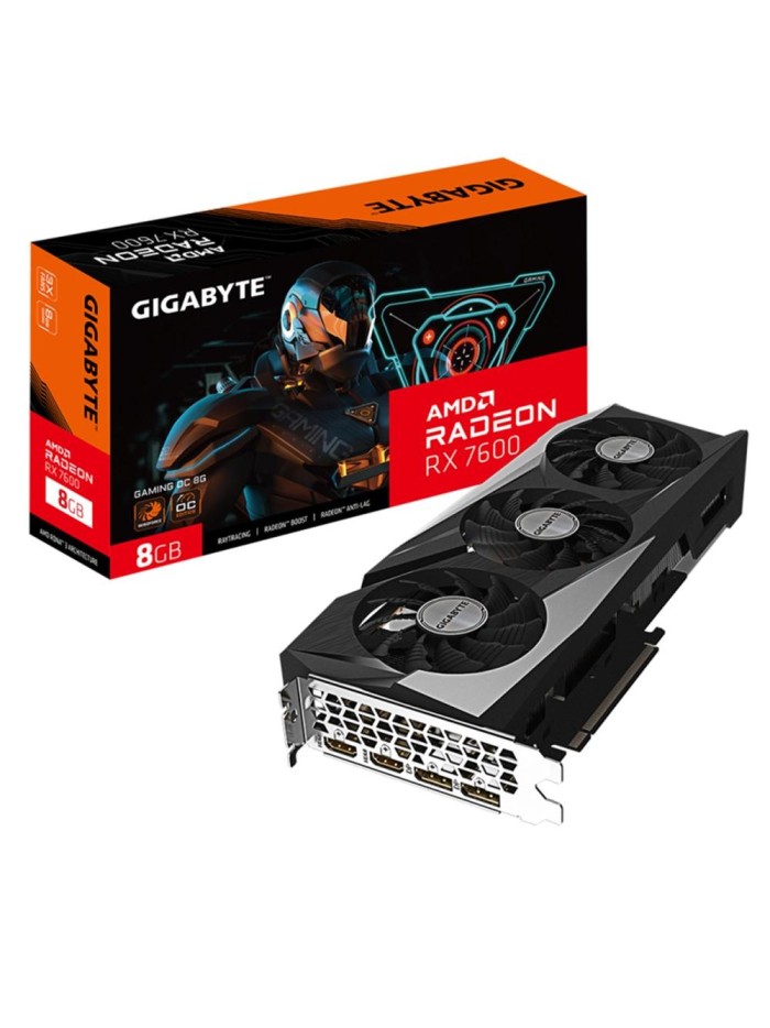 Tarjeta grafica gigabyte radeon rx 7600 gaming oc 8gb gddr6 Tarjeta grafica gigabyte radeon rx 7600 gaming oc 8gb gddr6