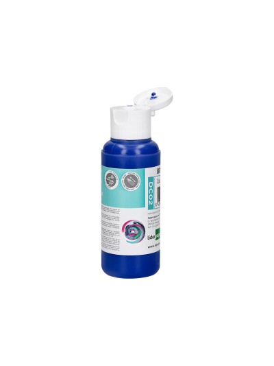 Pintura acrilica liderpapel bote de 80 ml azul ultramar