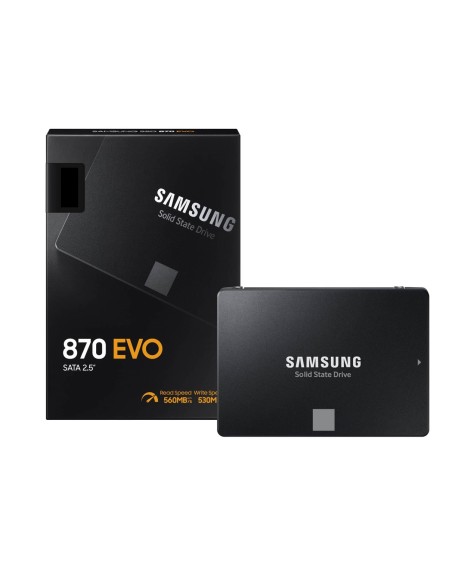 Disco duro interno solido ssd samsung mz - 77e1t0b - eu - 870 evo - 1tb - 2.5