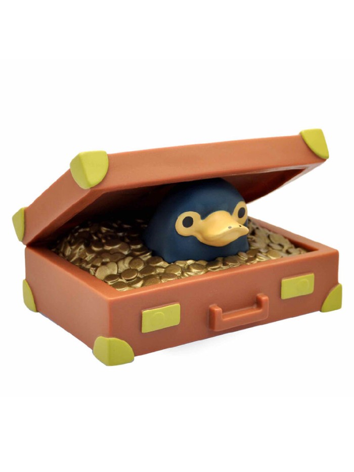 Figura hucha plastoy animales fantasticos y donde encontrarlos niffler en maleta chibi Figura hucha plastoy animales fantasticos y donde encontrarlos niffler en maleta chibi