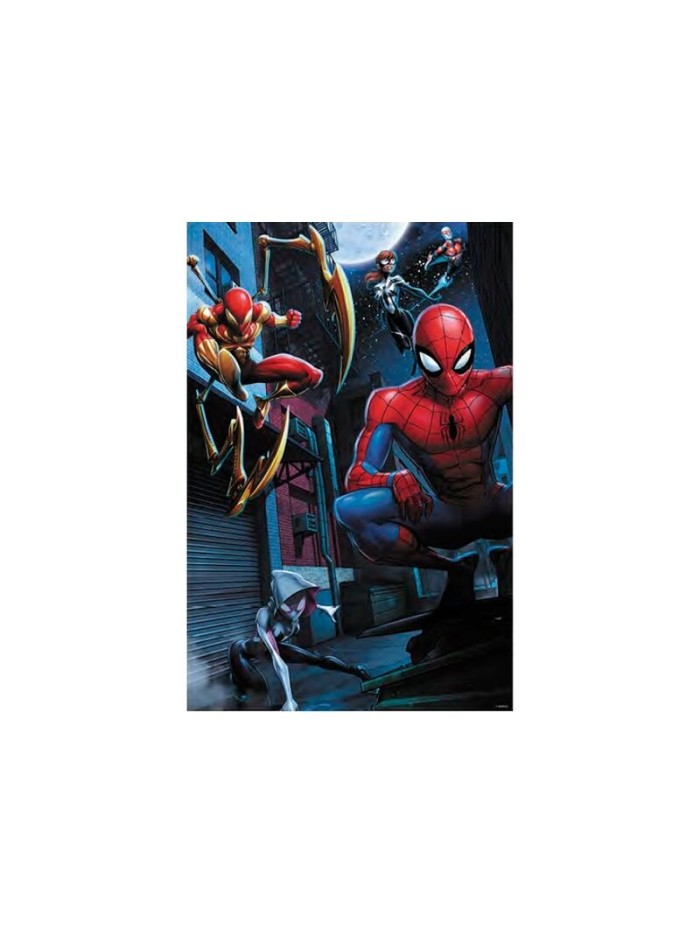 Puzzle lenticular prime 3d marvel spiderman nuevo universo 200 piezas Puzzle lenticular prime 3d marvel spiderman nuevo universo 200 piezas
