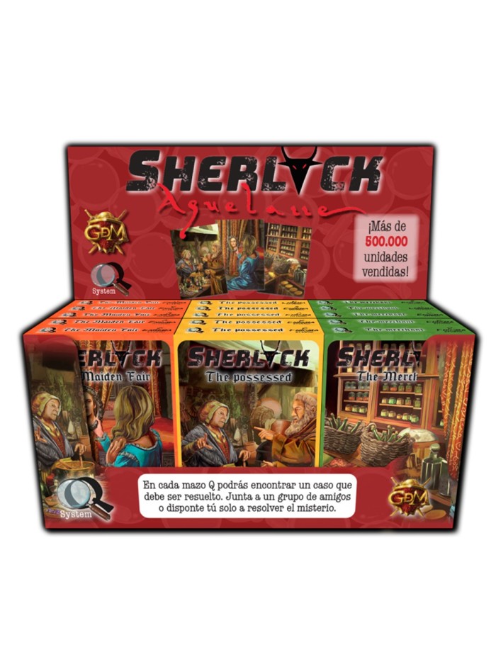 Juego de mesa gdm display sherlock q7: aquelarre (incluye: 5x mercader 5x doncella y 5x endemoniado) Juego de mesa gdm display sherlock q7: aquelarre (incluye: 5x mercader 5x doncella y 5x endemoniado)
