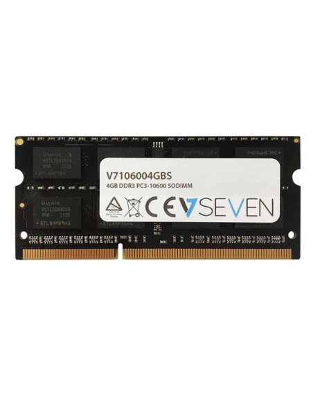 Memoria ram v7 sodimm 4gb ddr3 1333 mhz pc3 - 10600