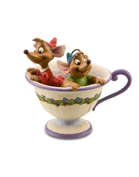Figura enesco disney la cenicienta jaq y gus