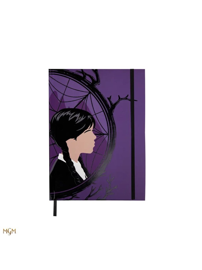 Libreta rigida cinereplicas wednesday addams - miercoles y enid Libreta rigida cinereplicas wednesday addams - miercoles y enid