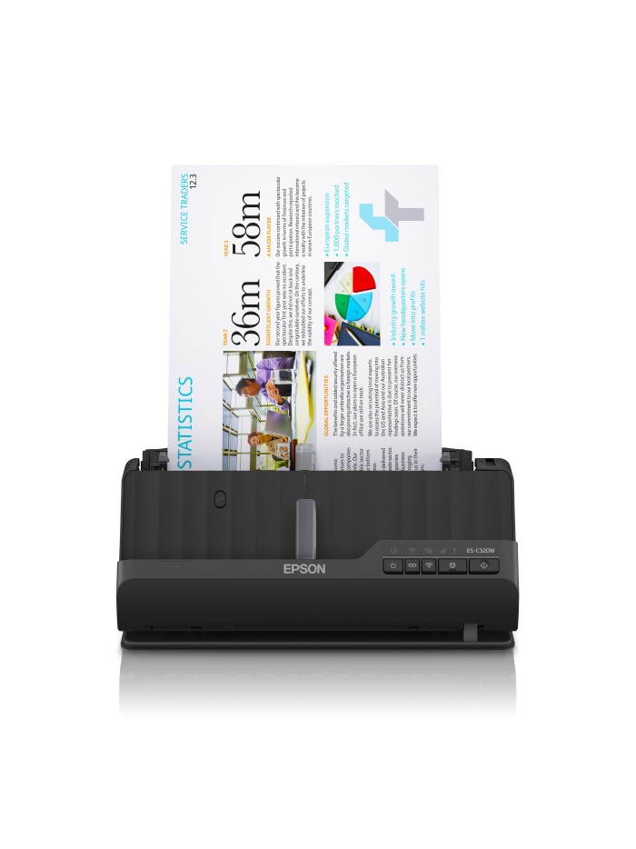 Escaner sobremesa epson es - c320w a4 - 30ppm - duplex - wifi - compacto - adf 20hojas Escaner sobremesa epson es - c320w a4 - 30ppm - duplex - wifi - compacto - adf 20hojas