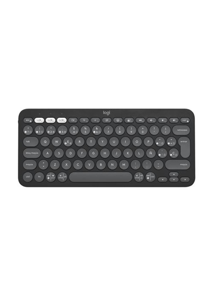 Teclado logitech pebble keys 2 k380s inalambrico grafito Teclado logitech pebble keys 2 k380s inalambrico grafito