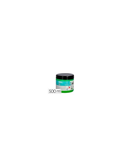 Pintura dedos liderpapel tarrina de 500 ml verde