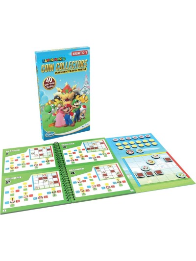 Puzzle magnético de viaje super mario