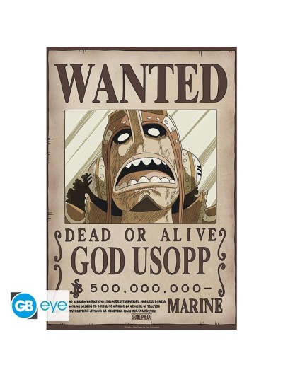 Poster gb eye chibi one piece wanted usopp wano