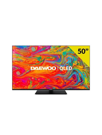 Tv daewoo 50 pulgadas qled 4k uhd - 50dm65qv - smart tv
